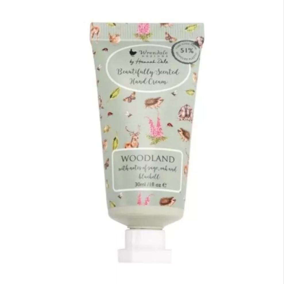 Wrendale Designs Hand Cream 'Woodland' Owl & Hedgehog Design. 30ml