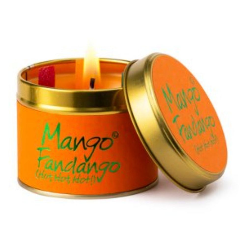 Lily-Flame Mango Fandango Candle. Scented Candle