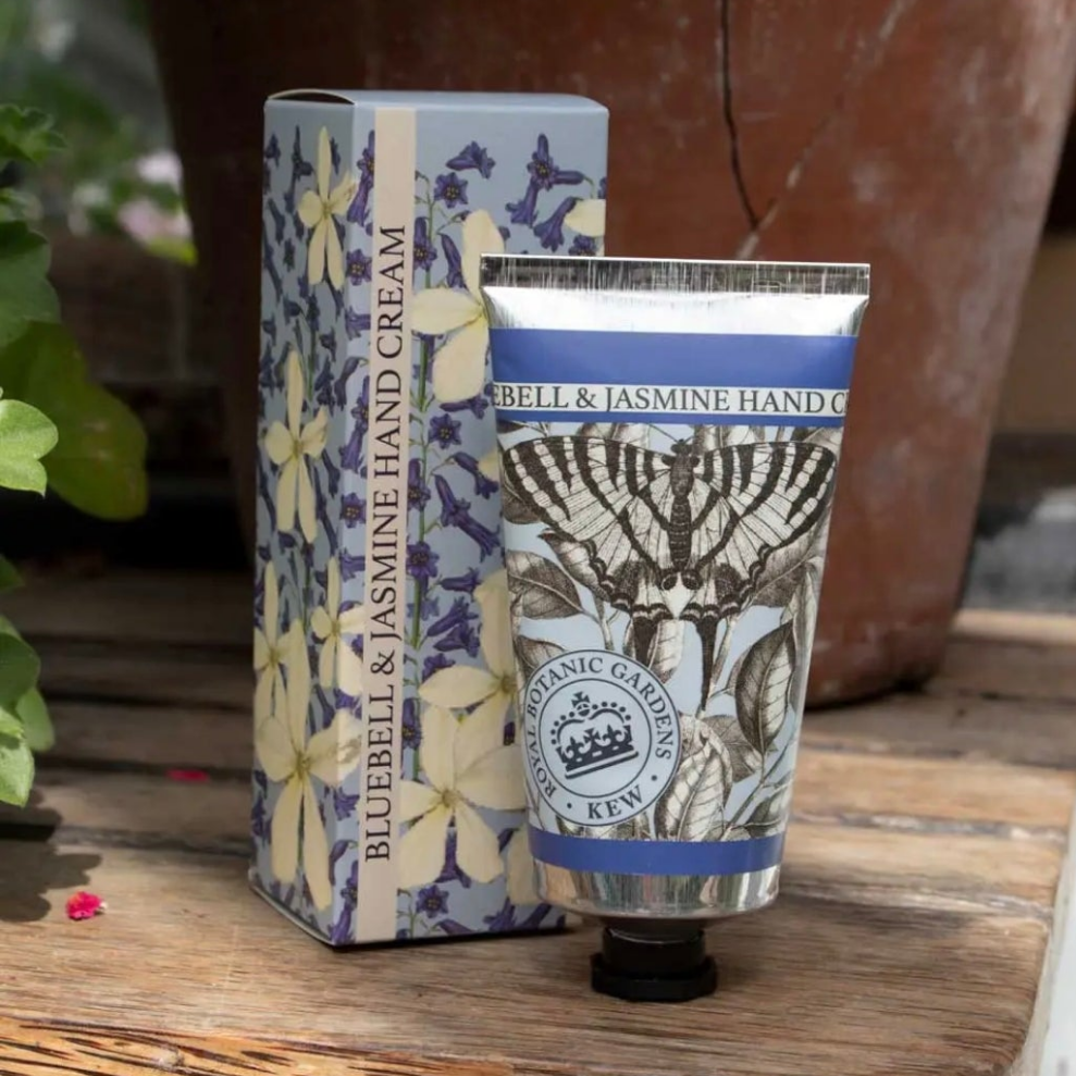 Kew Gardens Royal Botanic Bluebell & Jasmine Hand Cream