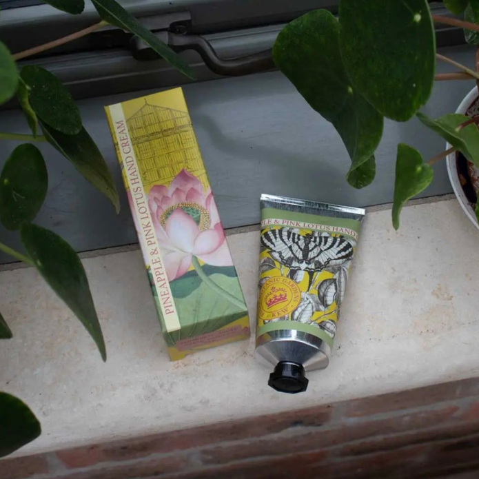 Kew Gardens Royal Botanic Pineapple & Pink Lotus Hand Cream