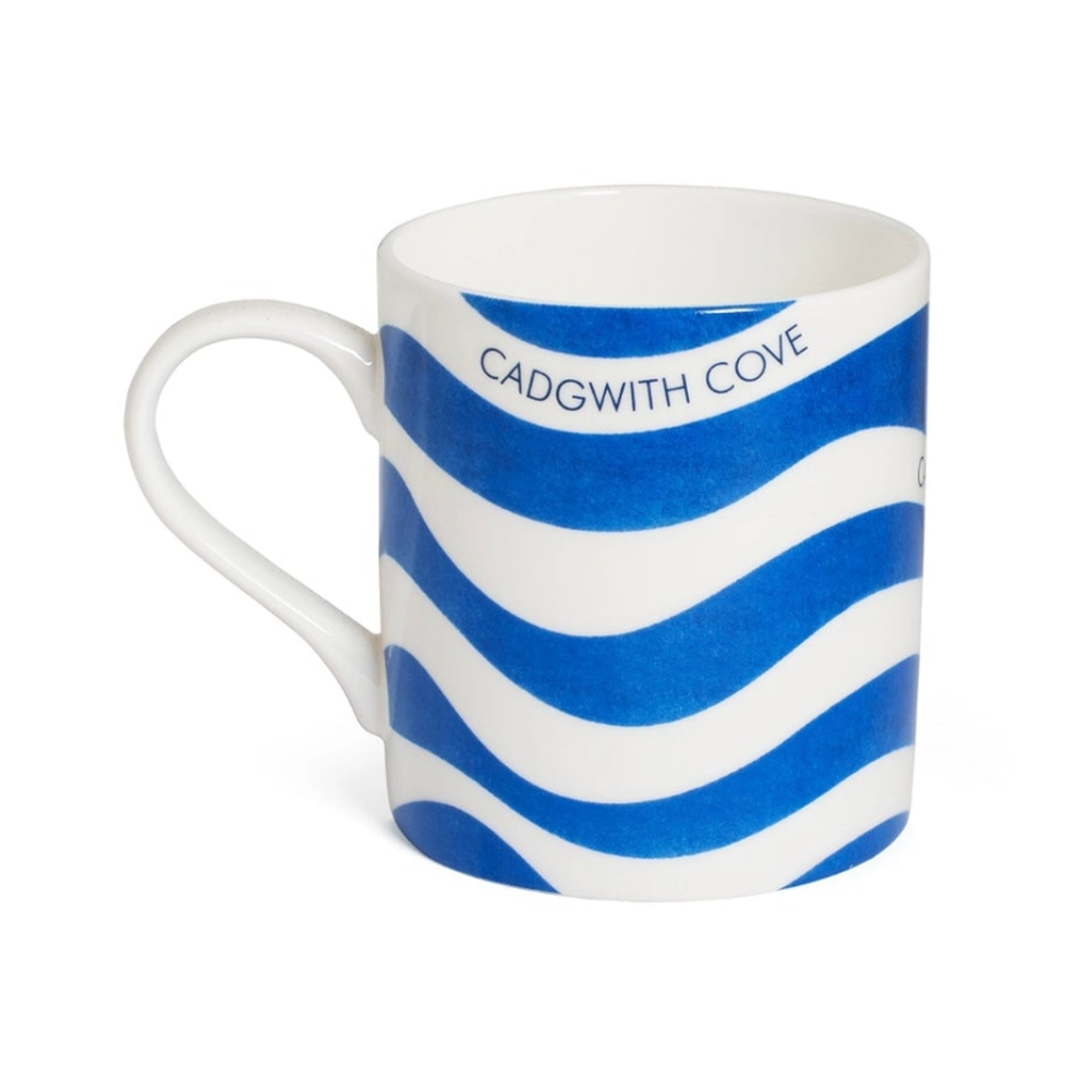 Rick Stein Mug, Cadgwith Cove Bone China Mug, Coves of Cornwall Collection