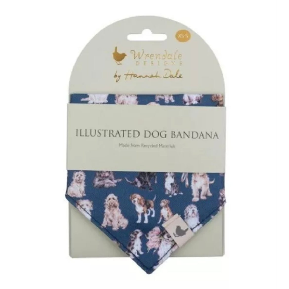 Wrendale Designs Dog Bandana, Size XS /S.