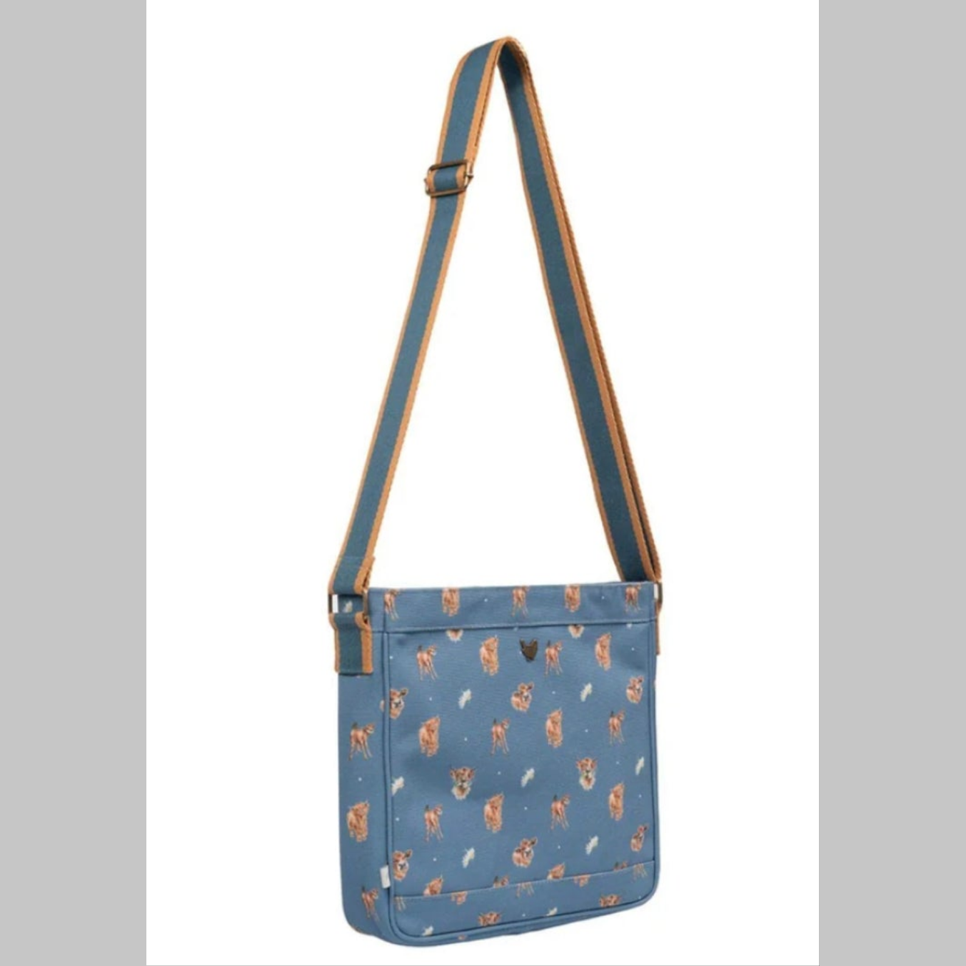 Wrendale Designs 'Farmyard Friends' Cow Cross Body Bag, Everyday Bag