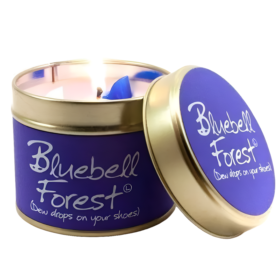 Lily-Flame Bluebell Forest Candle. Scented Candle