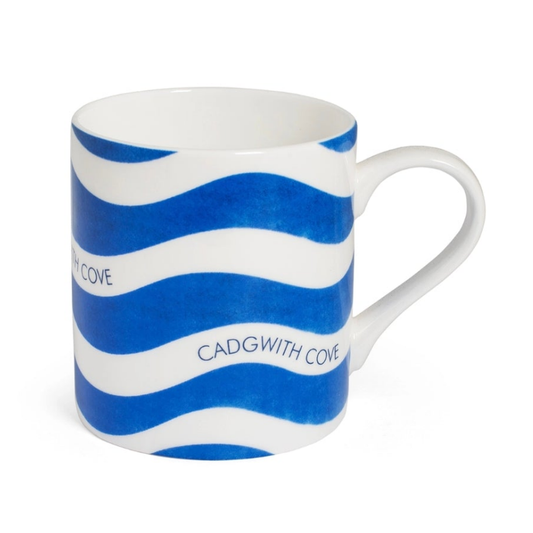 Rick Stein Mug, Cadgwith Cove Bone China Mug, Coves of Cornwall Collection