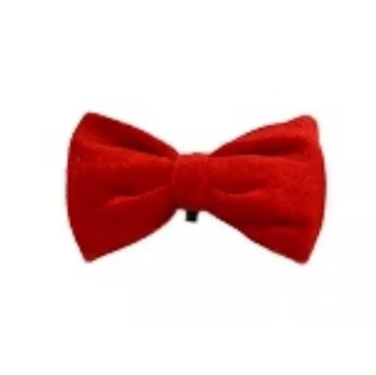 Red Velvet Dog Bow Tie.
