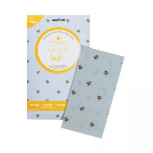 Wrendale Designs Vegan Wax Food Wraps. Bee Design.