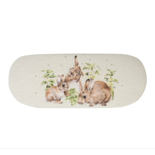 Wrendale Designs 'Spring Hares' Hare Glasses Case.