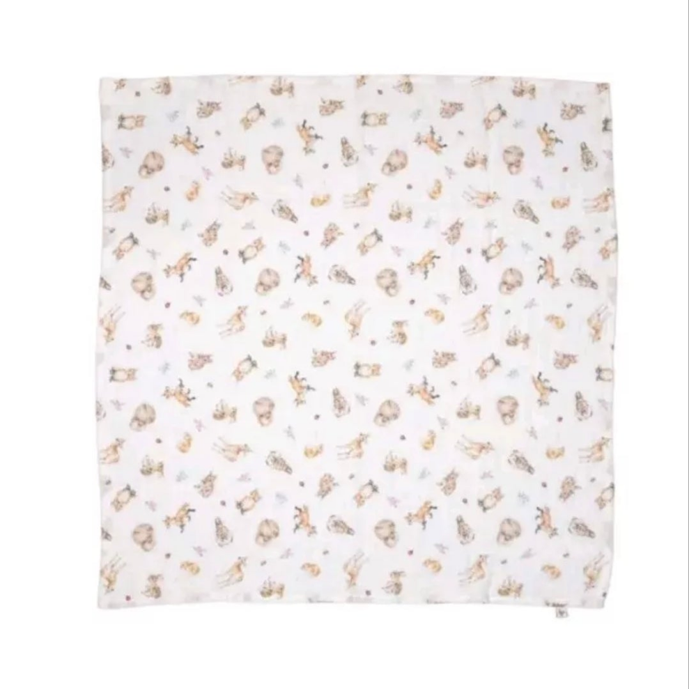 Wrendale Designs 'Little Forest' Woodland Animal Muslin Gift Set. New Collection