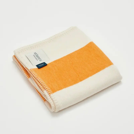 Atlantic Blankets Sunset Stripe Recycled Cotton Baby Blanket