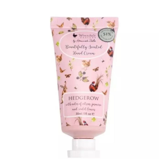 Wrendale Designs Hand Cream 'Hedgerow' Hare & Mouse Design. 30ml