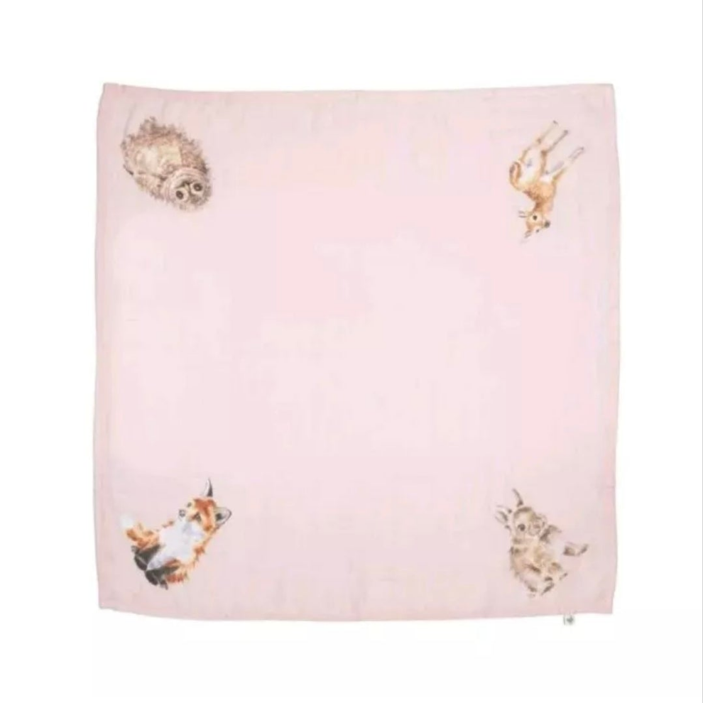 Wrendale Designs 'Little Forest' Woodland Animal Muslin Gift Set. New Collection