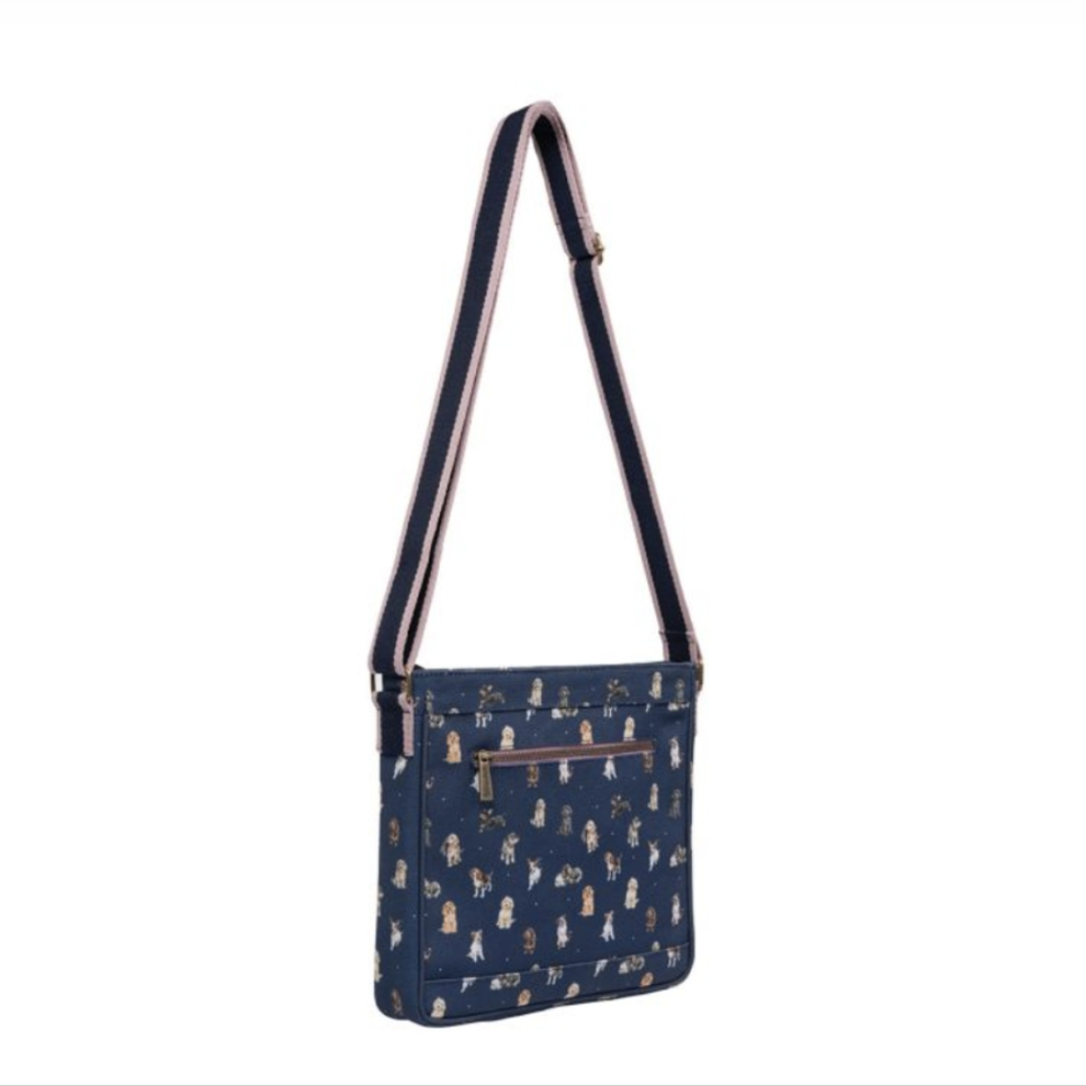Wrendale Designs Eveyday Bag, A Dog's Life Dog Cross Body Bag.