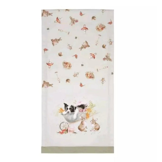 Wrendale Designs 'Garden Friends' Animal Table Runner. Brand New Collection