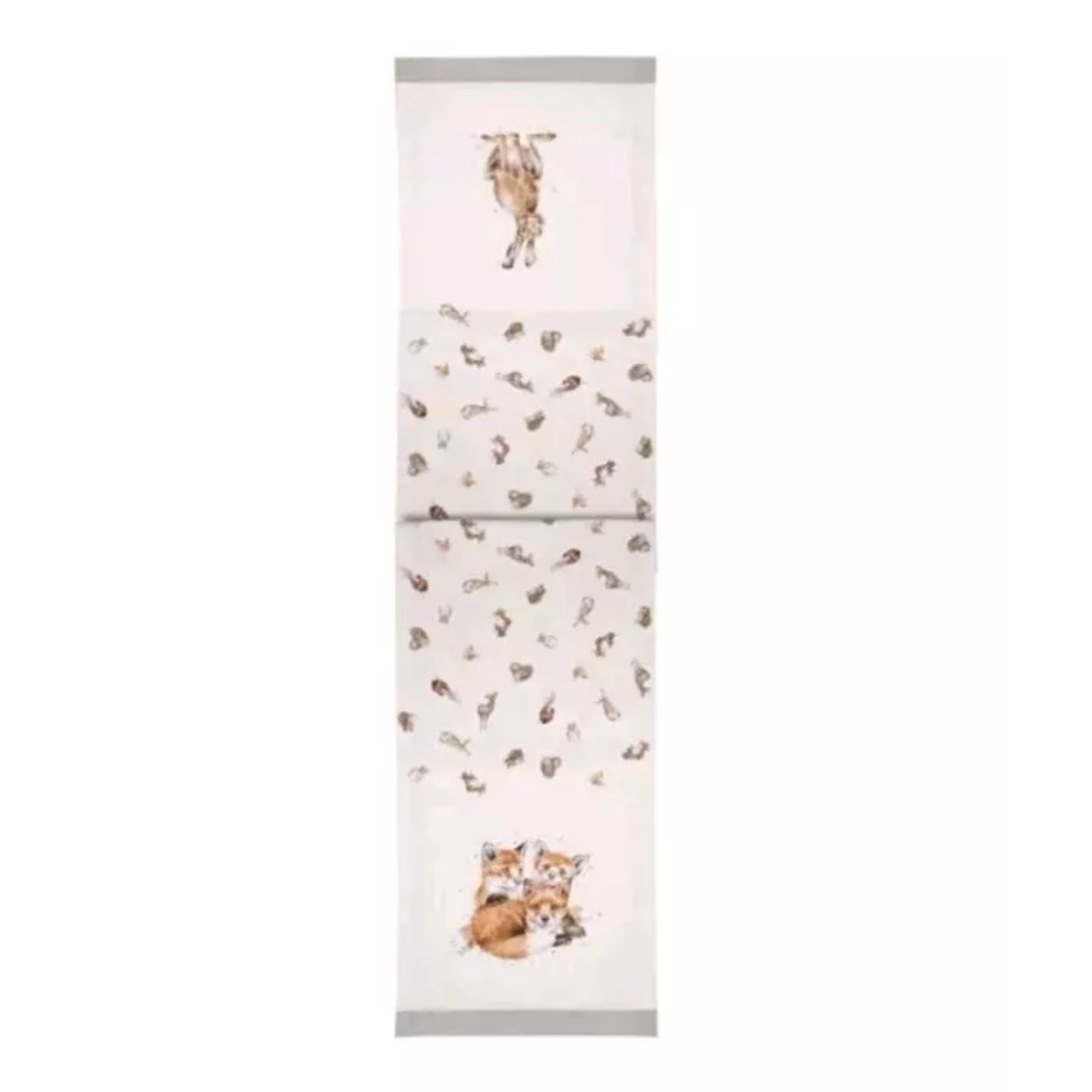Wrendale Designs 'Woodlanders' Woodland Animal Table Runner.