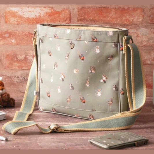 Wrendale Designs 'Woodlanders' Animal Cross Body Bag, Everyday Bag, Brand New