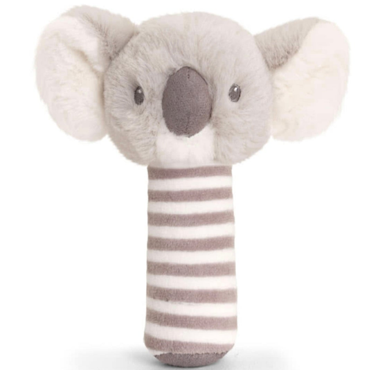 Keeleco Cozy Koala Stick Rattle. Keel Toys. 14cm