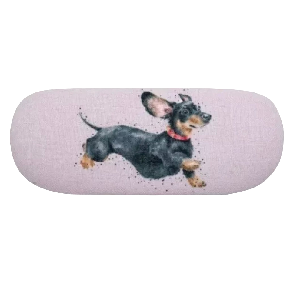 Wrendale Designs 'Growing Old Together' Dog Glasses Case. Spaniel & Labrador