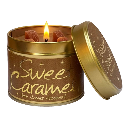 Lily-Flame Sweet Caramel Candle. Scented Candle