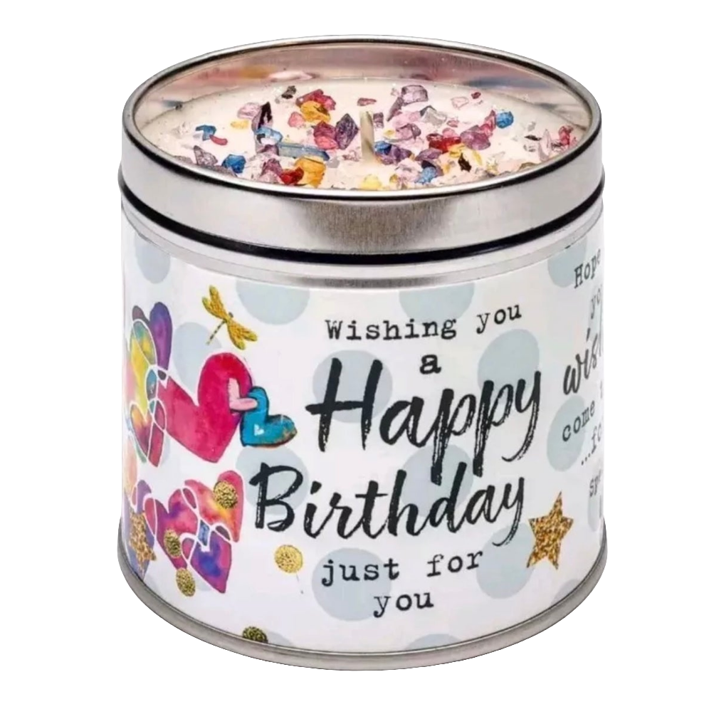 Best Kept Secrets Candle, Wishing You A Happy Birthday Scented Candle
