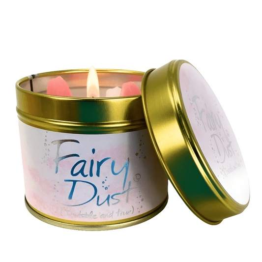 Lily-Flame Fairy Dust Candle. Scented Candle
