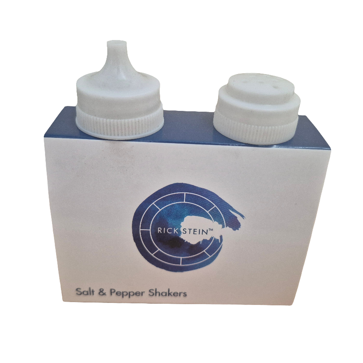 Rick Stein Salt & Pepper Shakers. Clear