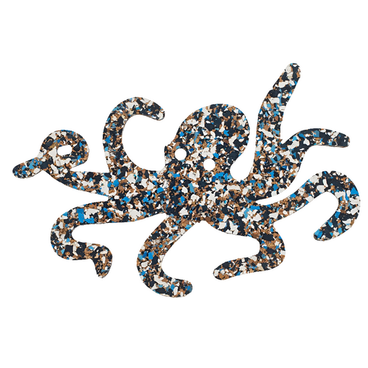 Cork Trivet Octopus, Recycled Cork Hot Pad, Pot Holder