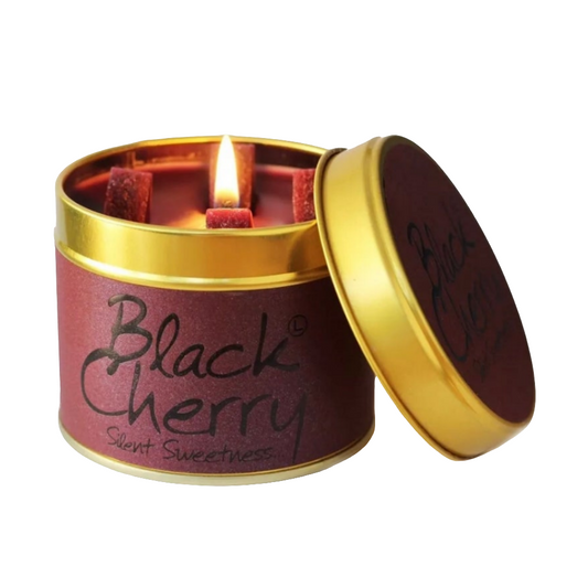 Lily-Flame Black Cherry Candle. Scented Candle