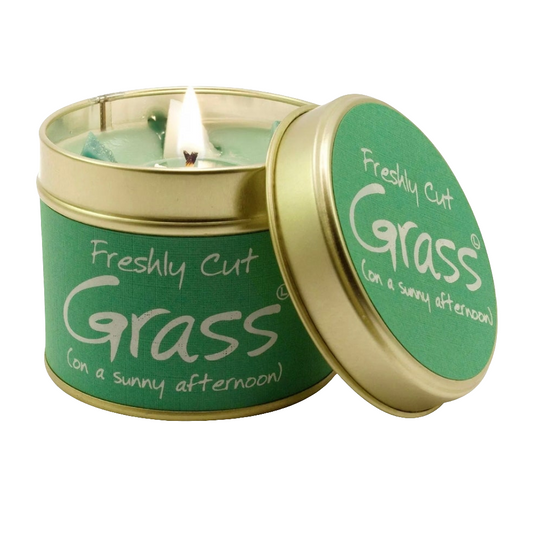 Lily-Flame Freshly Cut Grass Candle. Scented Candle